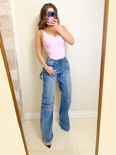 Barrel Washed Jeans